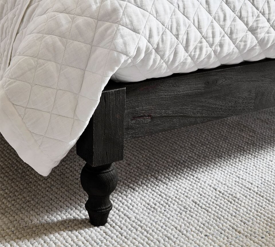 Astoria Platform Bed Frame Pottery Barn Australia